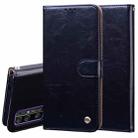 For Huawei Honor 30 Business Style Oil Wax Texture Horizontal Flip Leather Case with Holder & Card Slots & Wallet(Black) - 1