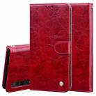 For Huawei Honor 9X / 9X Pro / Y9s / P Smart Pro 2019 Business Style Oil Wax Texture Horizontal Flip Leather Case with Holder & Card Slots & Wallet(Red) - 1