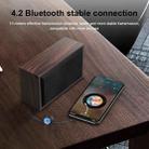 W20 Bluetooth 4.2 Simple Wooden Bluetooth Speaker(Walnut Texture) - 13