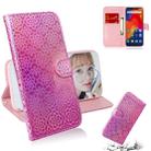 For Xiaomi Redmi Note 6 / 6 Pro Solid Color Colorful Magnetic Buckle Horizontal Flip PU Leather Case with Holder & Card Slots & Wallet & Lanyard(Pink) - 1