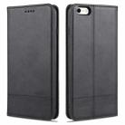 AZNS Magnetic Calf Texture Horizontal Flip Leather Case with Card Slots & Holder & Wallet For iPhone 6(Black) - 1