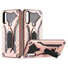 For Huawei Y8p & Enjoy 10s Shockproof TPU + PC Protective Case with Holder(Rose Gold) - 1