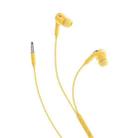 ROCK Space ES07 3.5mm Interface Stereo Music In Ear Wired Earphone(Yellow) - 1