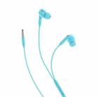 ROCK Space ES07 3.5mm Interface Stereo Music In Ear Wired Earphone(Blue) - 1