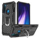 For Xiaomi Redmi Note 8 Cool Armor PC + TPU Shockproof Case with 360 Degree Rotation Ring Holder(Black) - 1