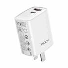 ROCK T42 PD 20W Dual Ports Travel Charger Power Adapter, CN Plug(White) - 1