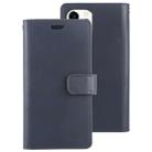 For iPhone 11 Pro MERCURY GOOSPERY MANSOOR Horizontal Flip Leather Case with Holder & Card Slots & Wallet(Navy) - 1