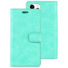 For iPhone 11 Pro MERCURY GOOSPERY MANSOOR Horizontal Flip Leather Case with Holder & Card Slots & Wallet(Mint Green) - 1