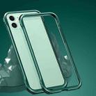 For iPhone 11 Shockproof Metal Protective Frame (Green) - 1