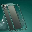 For iPhone 11 Pro Max Shockproof Metal Protective Frame (Green) - 1