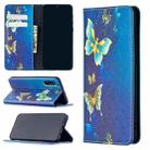 For Samsung Galaxy A50 Colored Drawing Pattern Invisible Magnetic Horizontal Flip PU Leather Case with Holder & Card Slots & Wallet(Kingdee) - 1