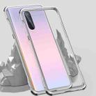 For OnePlus 8 Shockproof Ultra-thin Metal Protective Frame(Silver) - 1