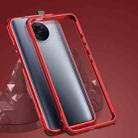 For Xiaomi Redmi K30 Pro Shockproof Ultra-thin Metal Protective Frame(Red) - 1