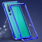 For Xiaomi Mi 10 5G Shockproof Ultra-thin Metal Protective Frame(Blue) - 1