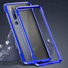 For Xiaomi Mi 10 Pro 5G Shockproof Ultra-thin Metal Protective Frame(Blue) - 1