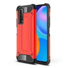 For Huawei P smart 2021 Magic Armor TPU + PC Combination Case(Red) - 1