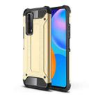 For Huawei P smart 2021 Magic Armor TPU + PC Combination Case(Gold) - 1