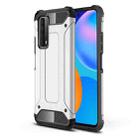 For Huawei P smart 2021 Magic Armor TPU + PC Combination Case(Silver) - 1