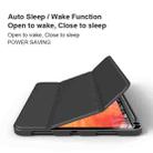 Lychee Peel Texture Horizontal Deformation Flip TPU Leather Case with Three-folding Holder & Sleep / Wake-up Function For iPad Air (2019)(Black) - 6