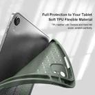 Lychee Peel Texture Horizontal Deformation Flip TPU Leather Case with Three-folding Holder & Sleep / Wake-up Function For iPad Pro 12.9 inch (2018)(Black) - 4