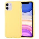 For iPhone 11 MERCURY GOOSPERY STYLE LUX Shockproof Soft TPU Case(Yellow) - 1