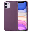 For iPhone 11 MERCURY GOOSPERY STYLE LUX Shockproof Soft TPU Case(Purple) - 1