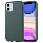 For iPhone 11 MERCURY GOOSPERY STYLE LUX Shockproof Soft TPU Case(Green) - 1