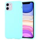 For iPhone 11 MERCURY GOOSPERY STYLE LUX Shockproof Soft TPU Case(Sky Blue) - 1