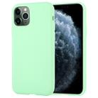 For iPhone 11 Pro MERCURY GOOSPERY STYLE LUX Shockproof Soft TPU Case(Mint Green) - 1