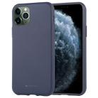 For iPhone 11 Pro MERCURY GOOSPERY STYLE LUX Shockproof Soft TPU Case(Navy) - 1