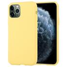 For iPhone 11 Pro Max MERCURY GOOSPERY STYLE LUX Shockproof Soft TPU Case(Yellow) - 1