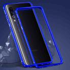 For Xiaomi Mi 9 Shockproof Ultra-thin Metal Protective Frame(Blue) - 1