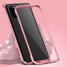 For Samsung Galaxy S20 Shockproof Ultra-thin Metal Protective Frame(Rose Gold) - 1