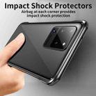 For Samsung Galaxy S20+ Shockproof Ultra-thin Metal Protective Frame(Silver) - 3