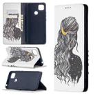 For Xiaomi Redmi 9C Colored Drawing Pattern Invisible Magnetic Horizontal Flip PU Leather Case with Holder & Card Slots & Wallet(Girl) - 1