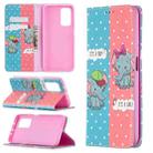 For Xiaomi Mi 10T / 10 Pro Colored Drawing Pattern Invisible Magnetic Horizontal Flip PU Leather Case with Holder & Card Slots & Wallet(Elephant) - 1