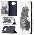 For Xiaomi Mi 10T Lite Colored Drawing Pattern Invisible Magnetic Horizontal Flip PU Leather Case with Holder & Card Slots & Wallet(Girl) - 1