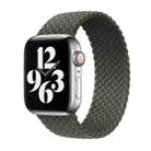 Single-turn Nylon Woven Watch Band For Apple Watch Series 7 41mm / 6 & SE & 5 & 4 40mm / 3 & 2 & 1 38mm, Size:L(Green) - 1