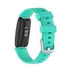 For Fitbit Inspire 2 TPE Watch Band, Size:S(Mint Green) - 5