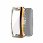 For Fitbit Inspire 2 Full Coverage TPU Protective Case Cover(Rose Gold) - 1