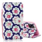 For iPhone 12 mini Horizontal Flip Leather Case with Holder & Card Slots & Wallet (Lotus) - 1