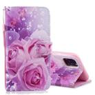 For iPhone 12 Pro Max Horizontal Flip Leather Case with Holder & Card Slots & Wallet(Rose) - 1