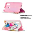 For Huawei P smart Z Colored Drawing Pattern Invisible Magnetic Horizontal Flip PU Leather Case with Holder & Card Slots & Wallet(Two Butterflies) - 4