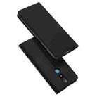 For Nokia 2.4 DUX DUCIS Skin Pro Series Horizontal Flip PU + TPU Leather Case with Holder & Card Slots(Black) - 1