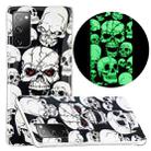 For Samsung Galaxy S20 FE Luminous TPU Mobile Phone Protective Case(Ghost Head) - 1