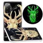 For Samsung Galaxy S20 FE Luminous TPU Mobile Phone Protective Case(Deer Head) - 1