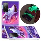 For Samsung Galaxy S20 FE Luminous TPU Mobile Phone Protective Case(Seven Wolves) - 1