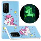 For Xiaomi Mi 10T 5G & 10T Pro 5G Luminous TPU Mobile Phone Protective Case(Star Unicorn) - 1