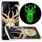 For Xiaomi Mi 10T 5G & 10T Pro 5G Luminous TPU Mobile Phone Protective Case(Deer Head) - 1