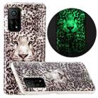 For Xiaomi Mi 10T 5G & 10T Pro 5G Luminous TPU Mobile Phone Protective Case(Leopard Tiger) - 1